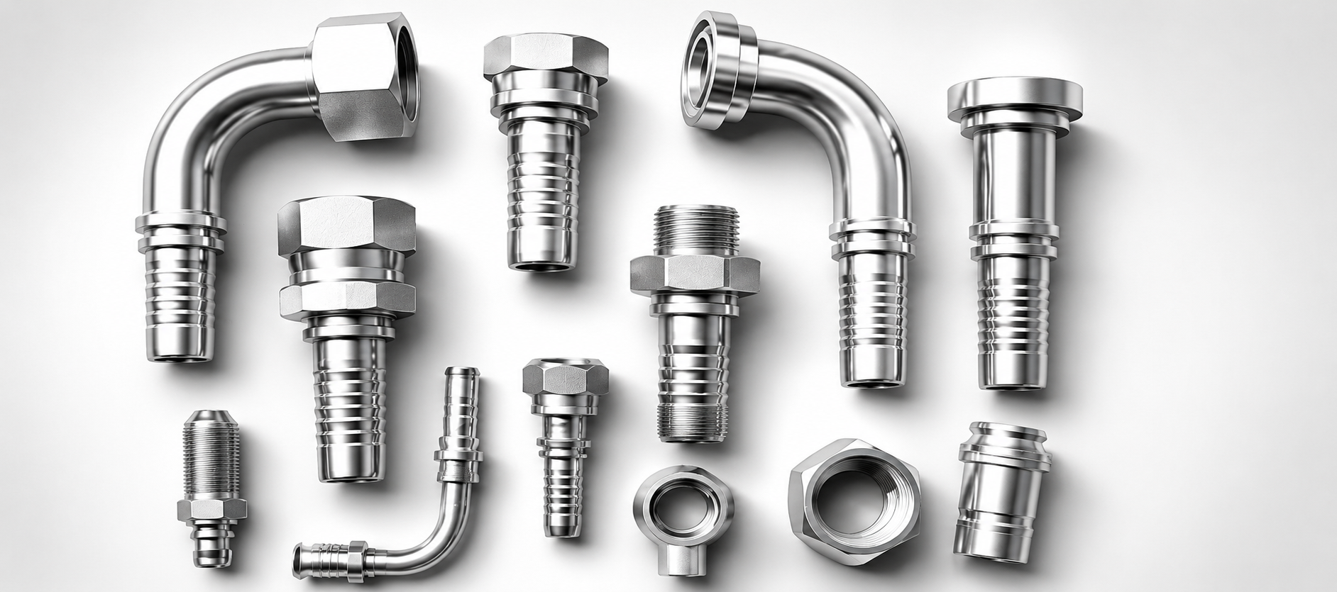 Hydraulic Fittings (SS, MS & Brass)
